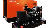 Дизельный генератор 240 квт MVAE АД-240-400-С открытый (на раме) - новый